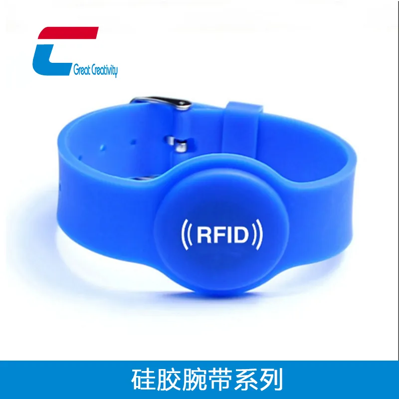 手表扣 RFID硅胶手腕带
