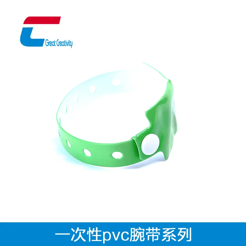 RFID一次性PVC手腕带002