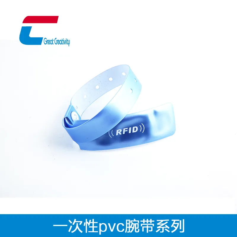RFID一次性PVC手腕带004