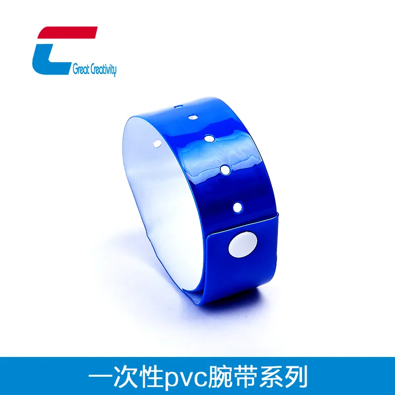 RFID一次性PVC手腕带003
