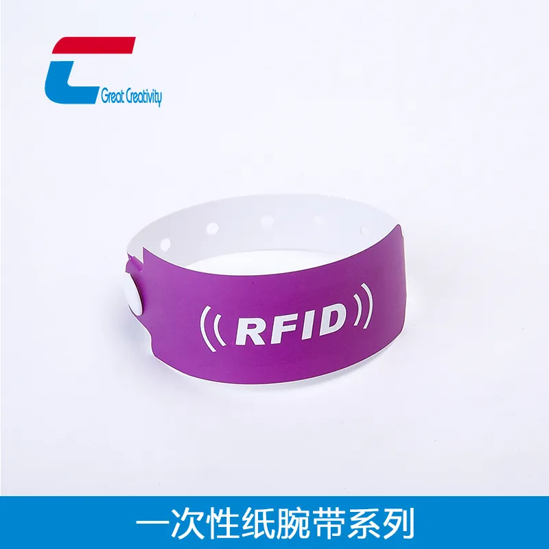 RFID一次性纸质手腕带