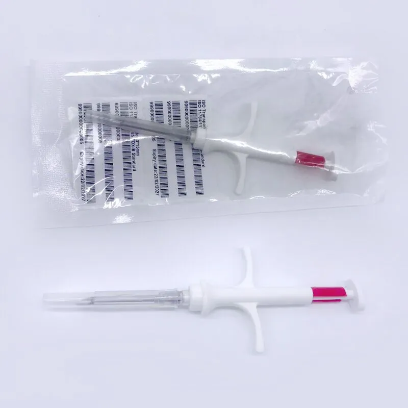 FDX-B玻璃管标签，EM4305芯片，1.4*8mm