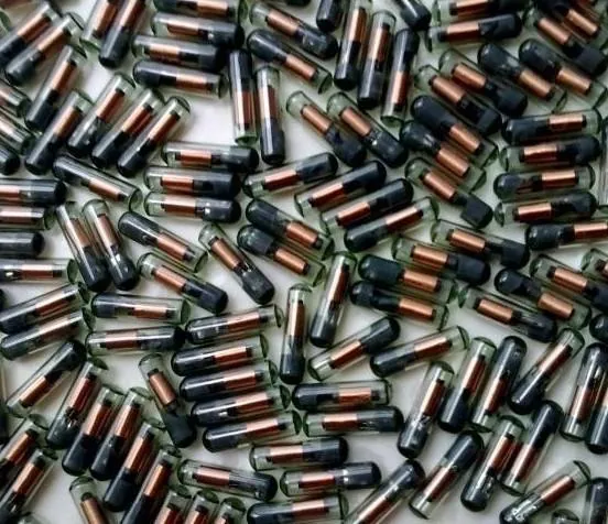 FDX-A玻璃管标签，T5577芯片，2.12*8mm