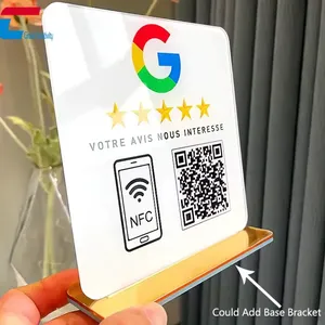 NFC亚克力支架，亚克力Nfc GOOGLE好评支架，亚克力和底座整体提供