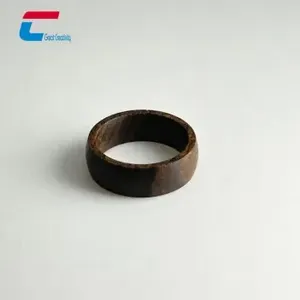 nfc多功能智能戒指流行木质ntag 424 nfc戒指 NFC木质戒指